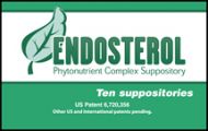 ENDOSTEROL - Phytonutrient Complex Suppository