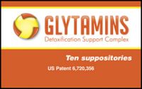 GLYTAMINS detoxification suppository